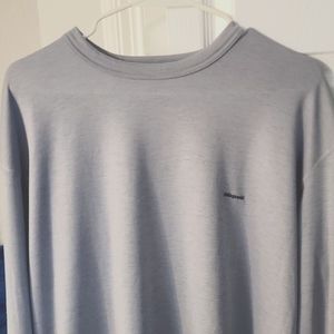 Patagonia Men's XXL Gray Capilene with Logo on Front Chest